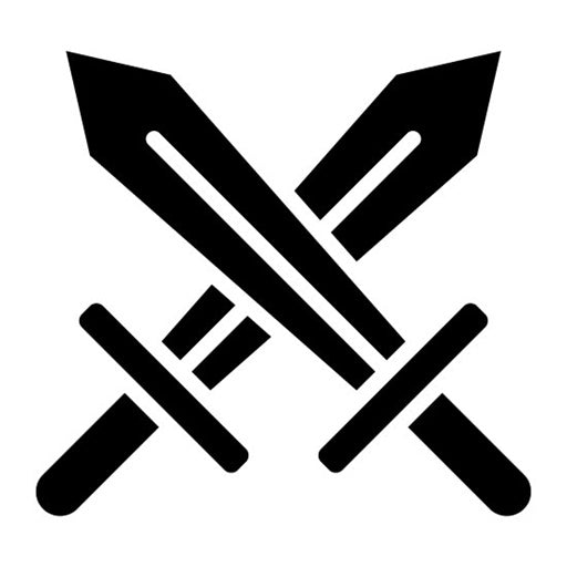 War Glyph Icon | World Refugee Day