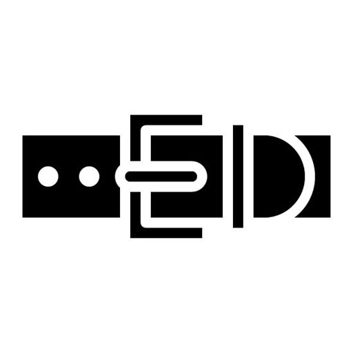 Weightlifting Belt Glyph Icon