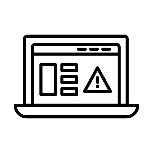 Website Alert Icon