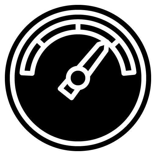 Speed Glyph Icon | Airplane