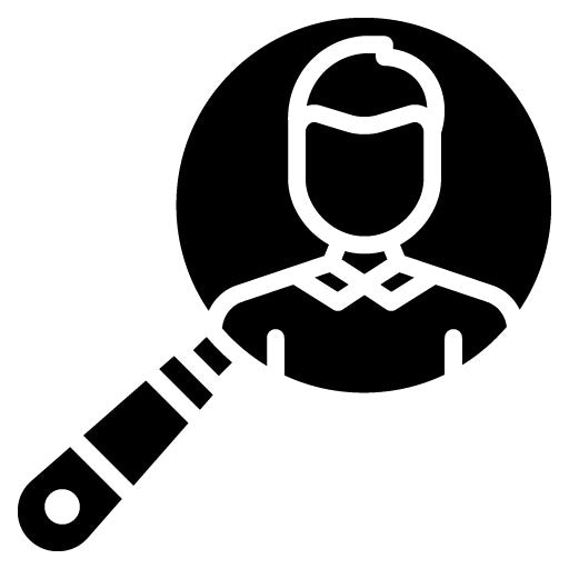 Talent Acquisition Glyph Icon | Hiring Process
