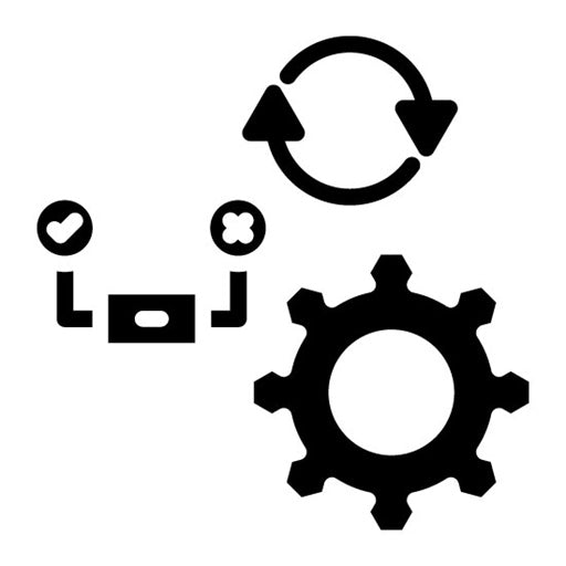 Test Cycle Glyph Icon