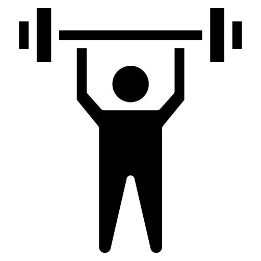 Athletic Training Glyph Icon