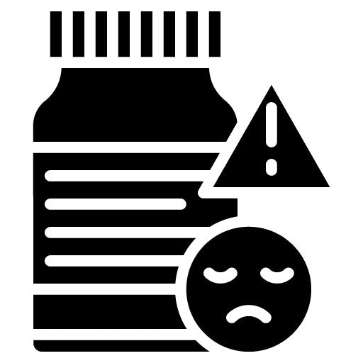 Medication Side Effects Glyph Icon
