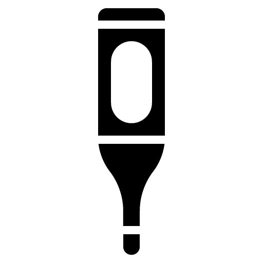 Treatment Glyph Icon | Skin Burns