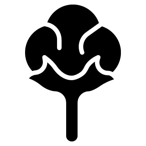 Cotton Glyph Icon | Raw Metrial