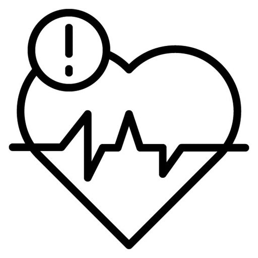 Elevated Heart Rate Icon