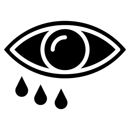 Itchy Eyes Glyph Icon