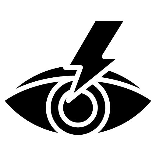 Sensitivity to Light Glyph Icon