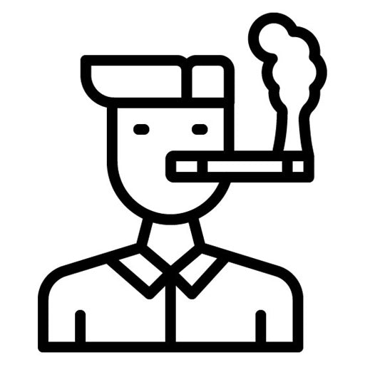 Tobacco Addiction Icon | Smoking