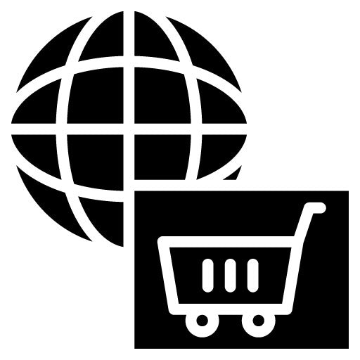 Global Market Glyph Icon