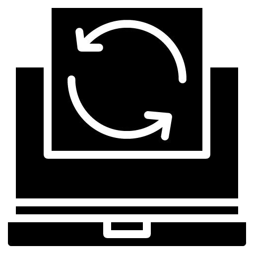 Restart Glyph Icon