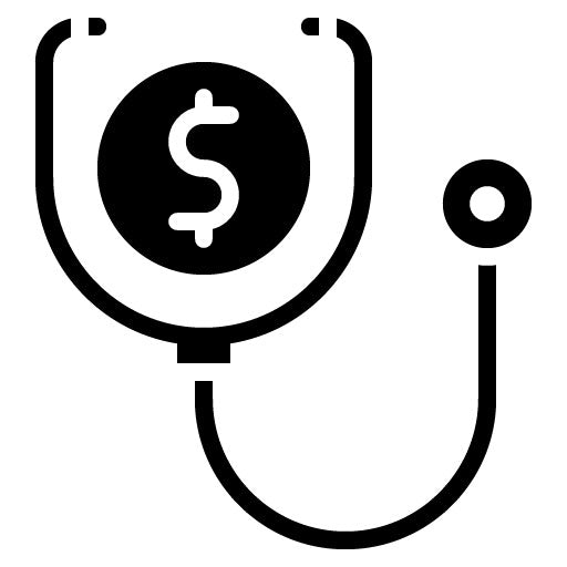 Consultation Fee Glyph Icon