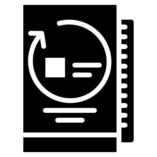 Recovery Plan Glyph Icon