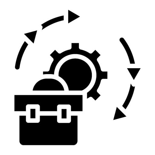 Business Continuity Glyph Icon