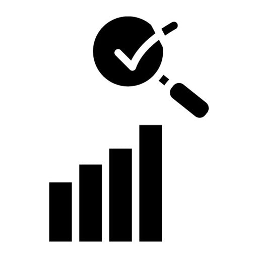 External Audit Glyph Icon
