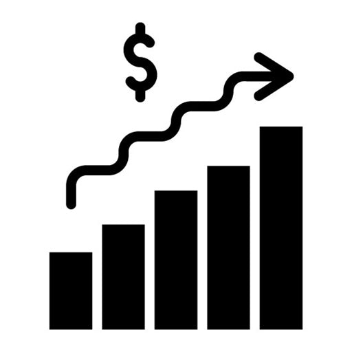Revenue Recognition Glyph Icon