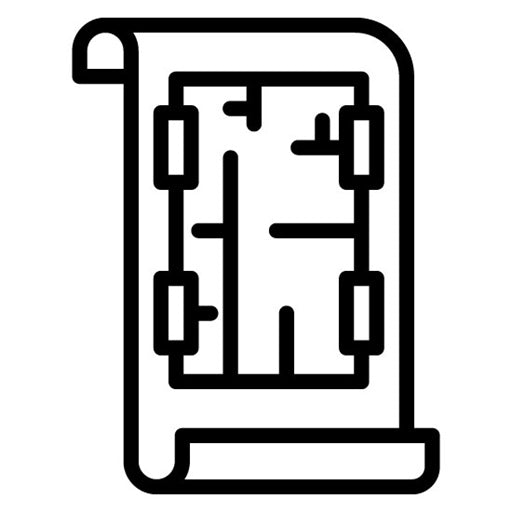 Blueprint Paper Icon