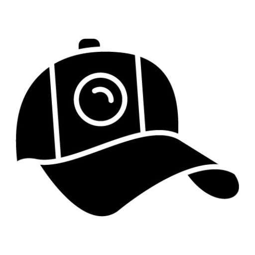 Baseball Cap Glyph Icon