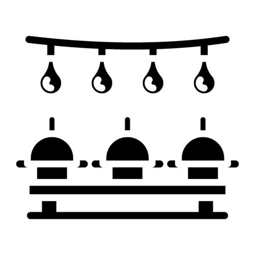 Cruise Buffet Glyph Icon