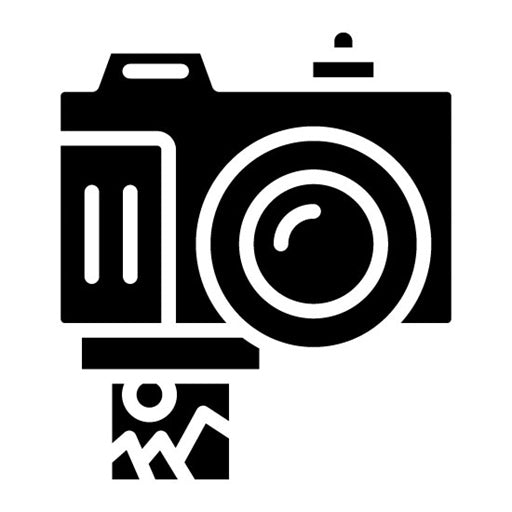 Cruise Camera Glyph Icon