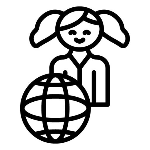 Kids Globe Icon