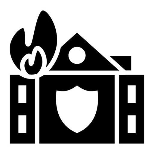Emergency Shelter Glyph Icon
