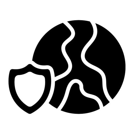 Environmental Protection Glyph Icon
