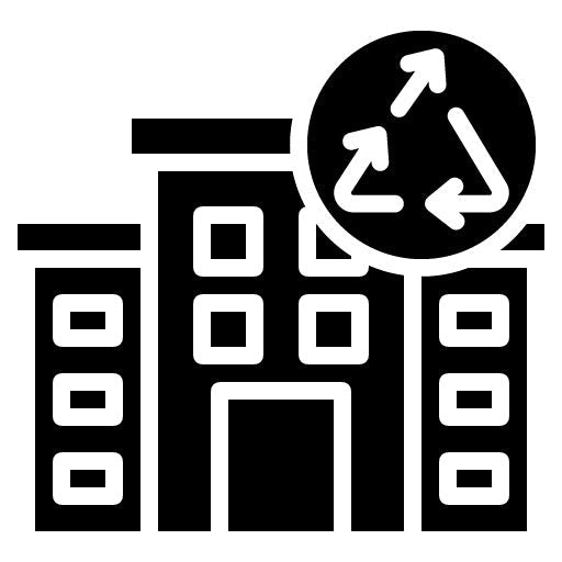 Upcycled Office Glyph Icon