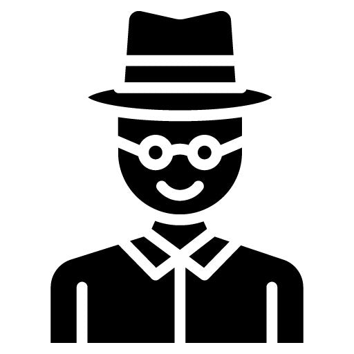 Grandfather Glyph Icon | Grandparents