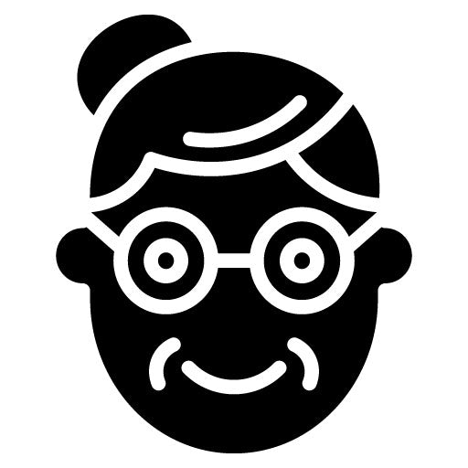 Grandma Glyph Icon