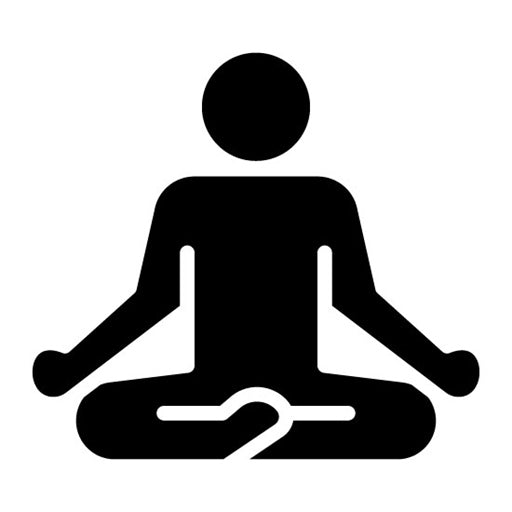 Yoga Glyph Icon | Recreations