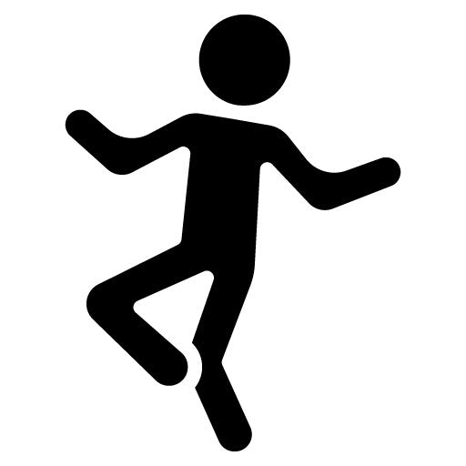 Dance Moves Glyph Icon