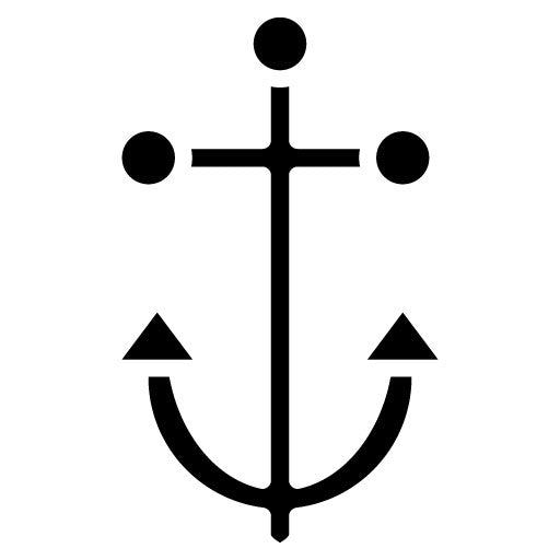 Anchor Glyph Icon | Harbour