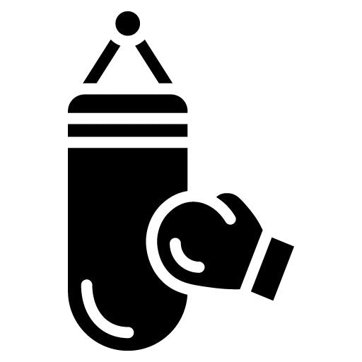 Knockout Glyph Icon