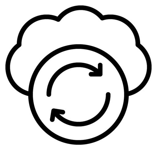 Cloud Sync Icon | Data Storage
