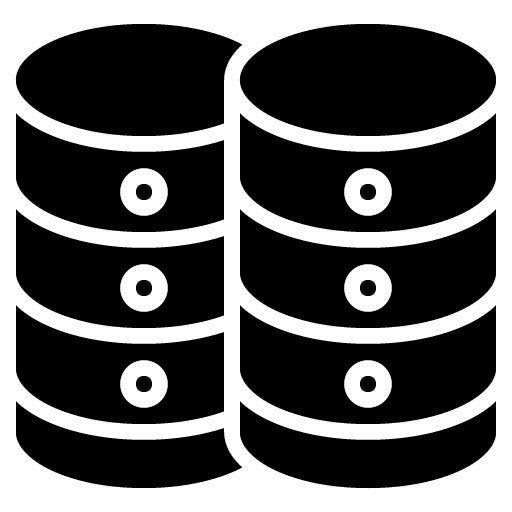 Storage Array Glyph Icon