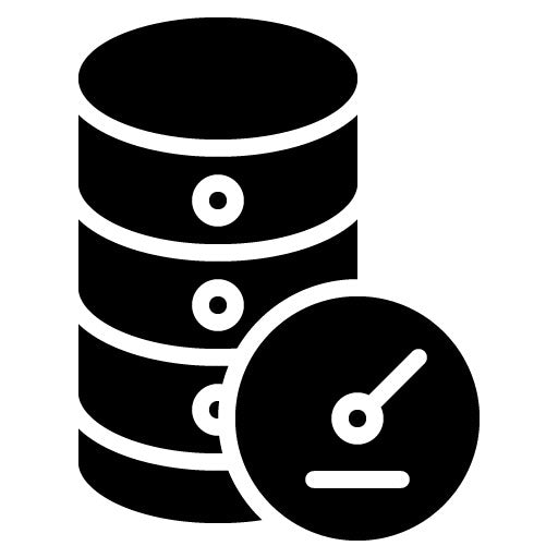 Storage Performance Glyph Icon