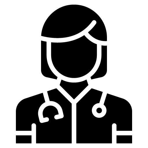 Diabetes Nurse Glyph Icon