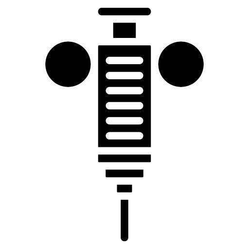Biopsy Needle Glyph Icon