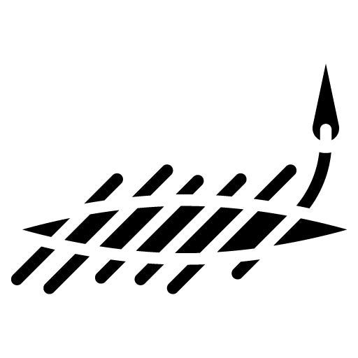 Suture Glyph Icon | Surgery