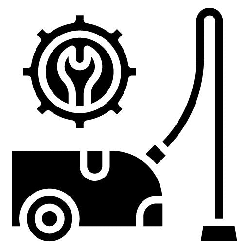 Vacuum Cleaner Repair Glyph Icon