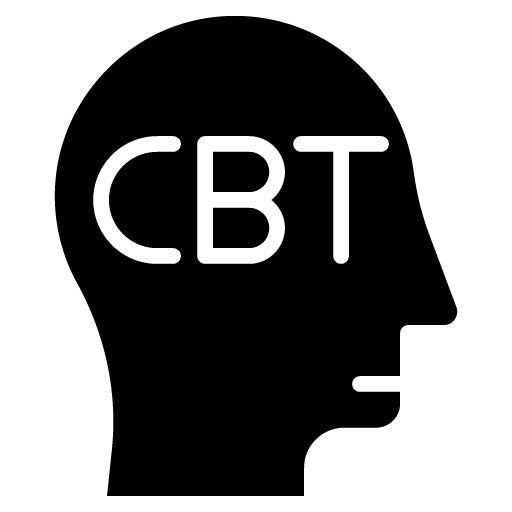 Cognitive Behavioral Therapy Glyph Icon