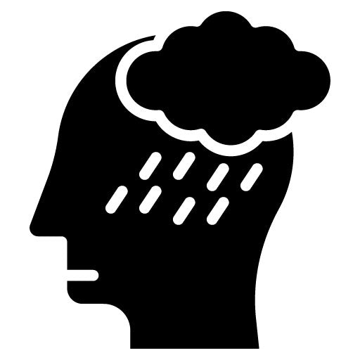 Post Traumatic Stress Disorder Glyph Icon