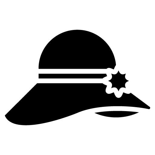 Hat Glyph Icon | Music Festival