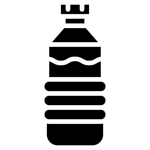 Water Bottle Glyph Icon | Music Festival