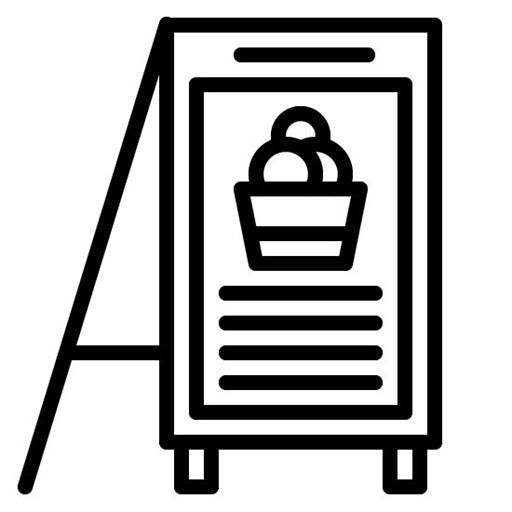 Menu Board Icon