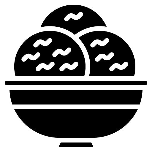 Mint Chocolate Chip Glyph Icon