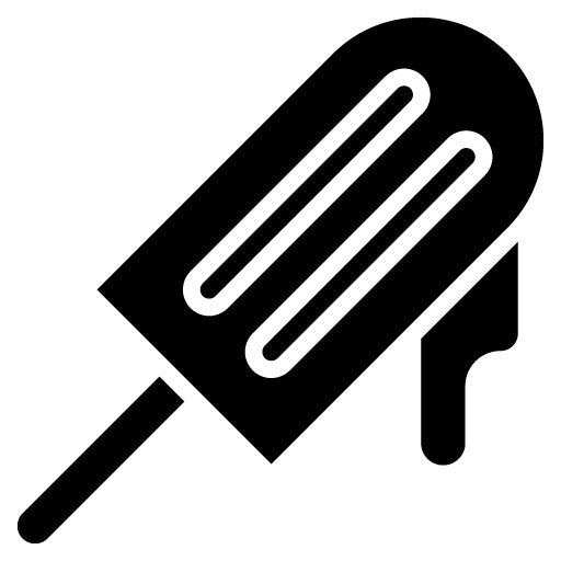Popsicle Glyph Icon | Icecream Shop