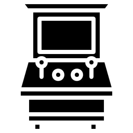 Arcade Machine Glyph Icon